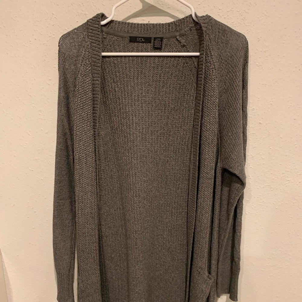 RDI Gray Women’s Cardigan Large